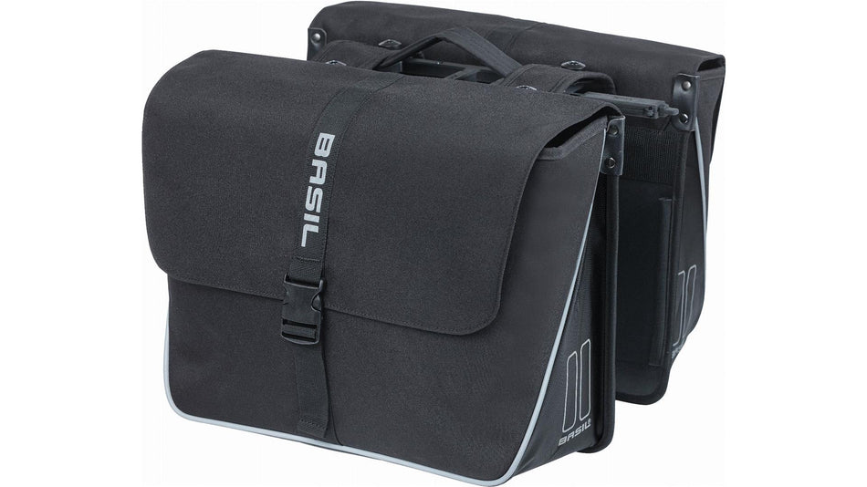 Basil Forte Mik Hinterradtasche schwarz/schwarz 35 L