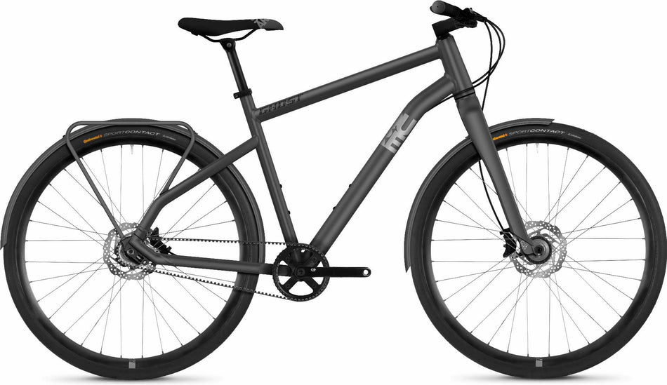 Ghost Square Urban Essential Herren 28" urban gray/iridium silver/night black