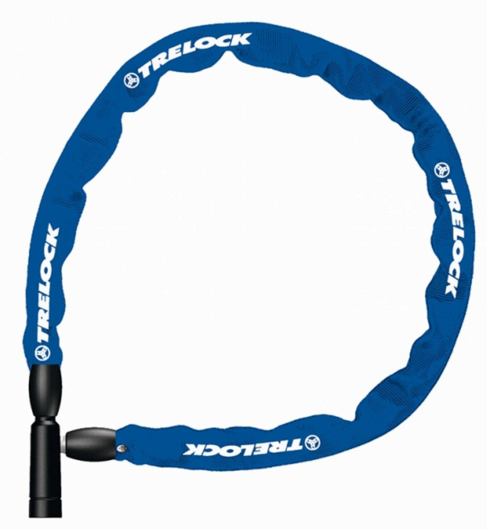 Trelock BC 115 Kettenschloss IN-X® 4 mm Kettenglied blau