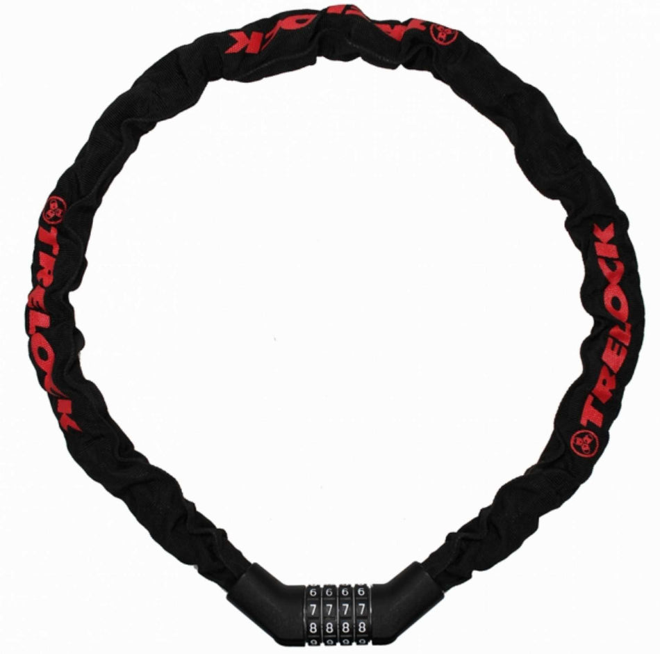Trelock BC 215 CODE Kettenschloss  5.5 mm Kettengl. schwarz