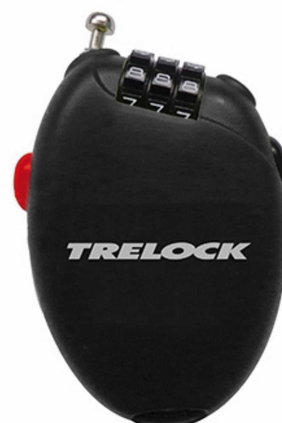 Trelock RK 75 POCKET Herausz. Kabelschloss 3-Stellig schwarz 75 cm