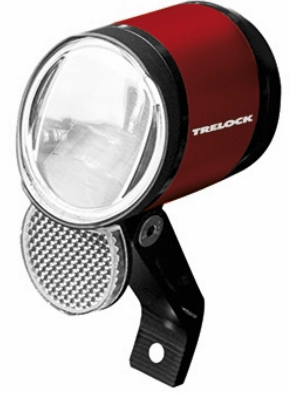 Trelock LS 905 BIKE-I PRIO® Dynamo Frontscheinwerfer 80 Lux rot