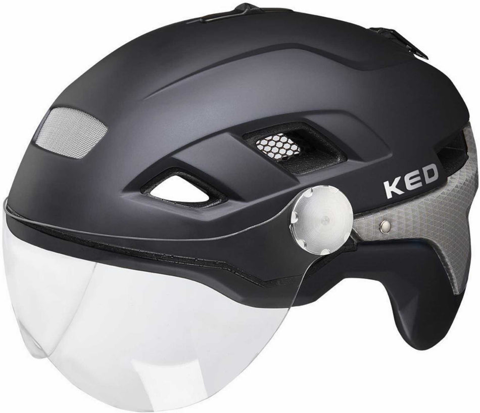 B-Ware - KED B-Vis X-Lite Helm Black Matt (Gebrauchtware)
