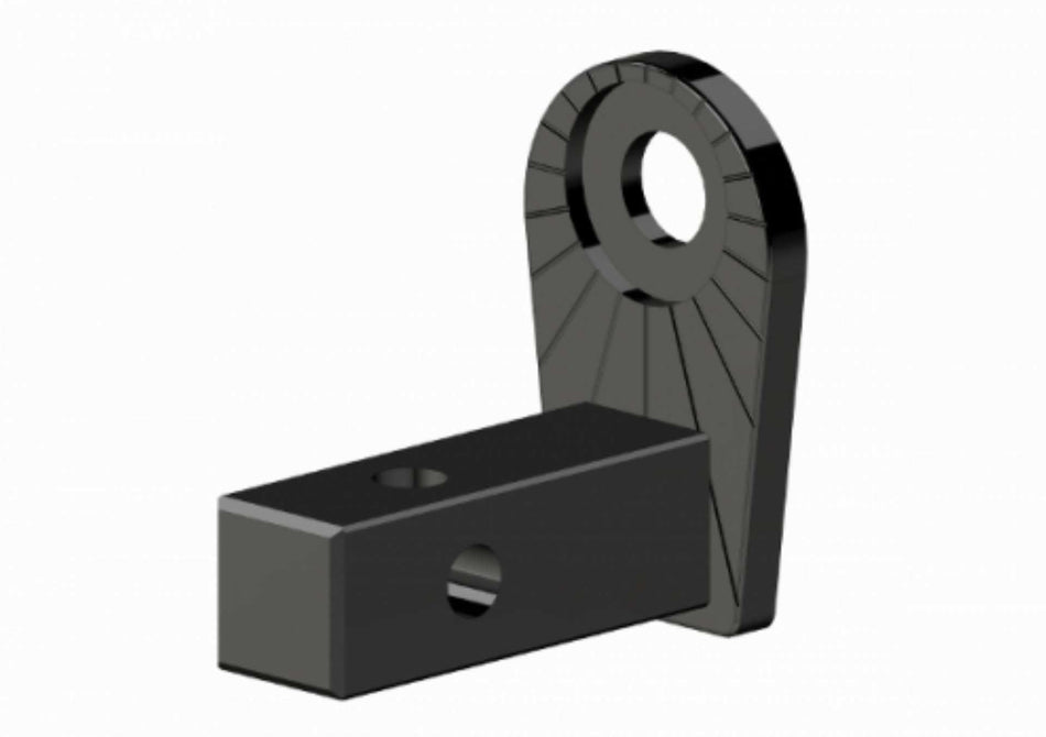 Croozer Achskupplung Universal Vierkant black