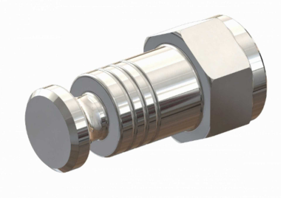 Croozer Achsmutterkupplung 3/8 x 26 silver