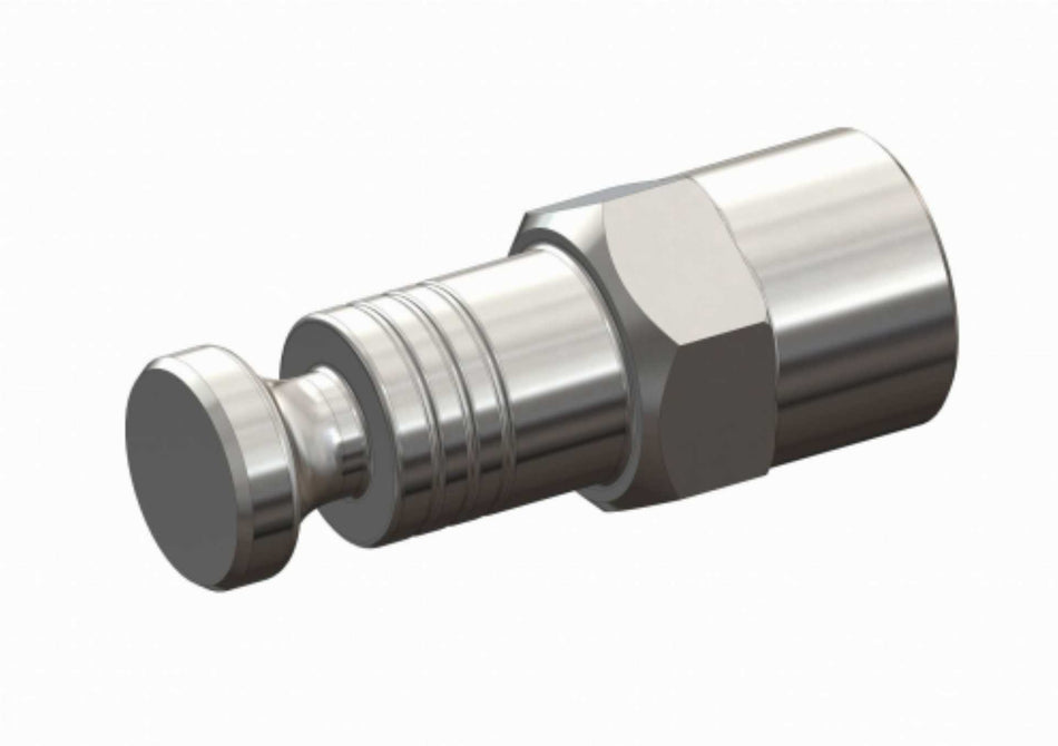 B-Ware - Croozer Achsmutterkupplung XL 3/8 x 26 silver (Gebrauchtware)