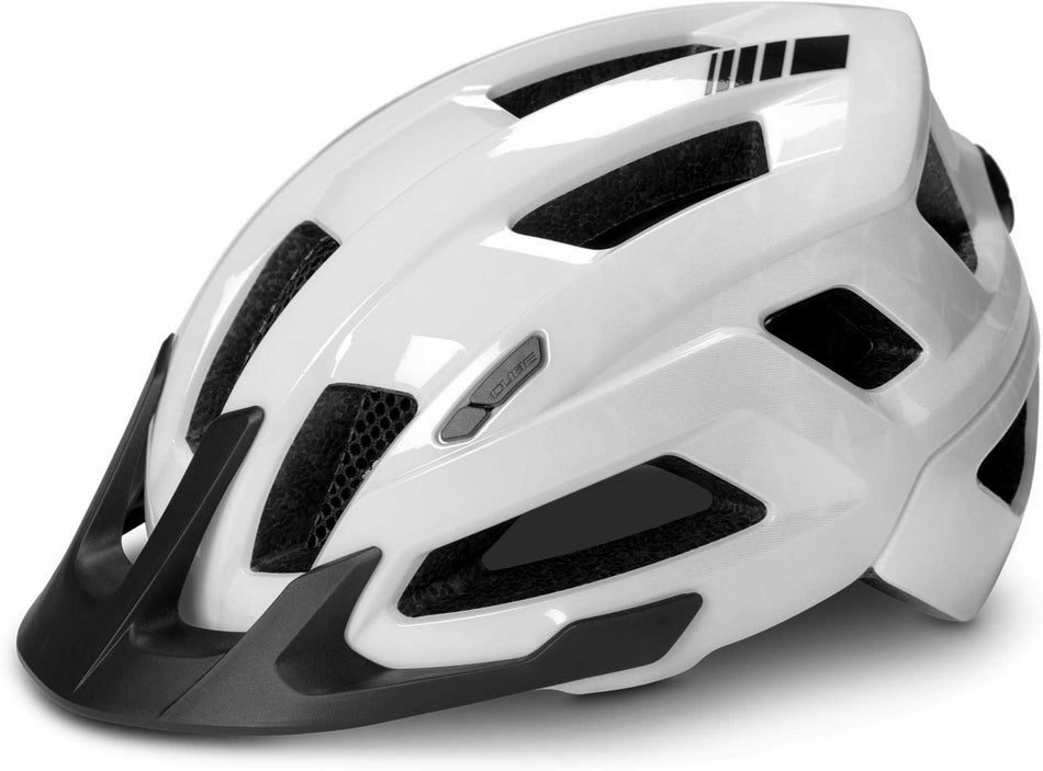 Cube Helm STEEP glossy white