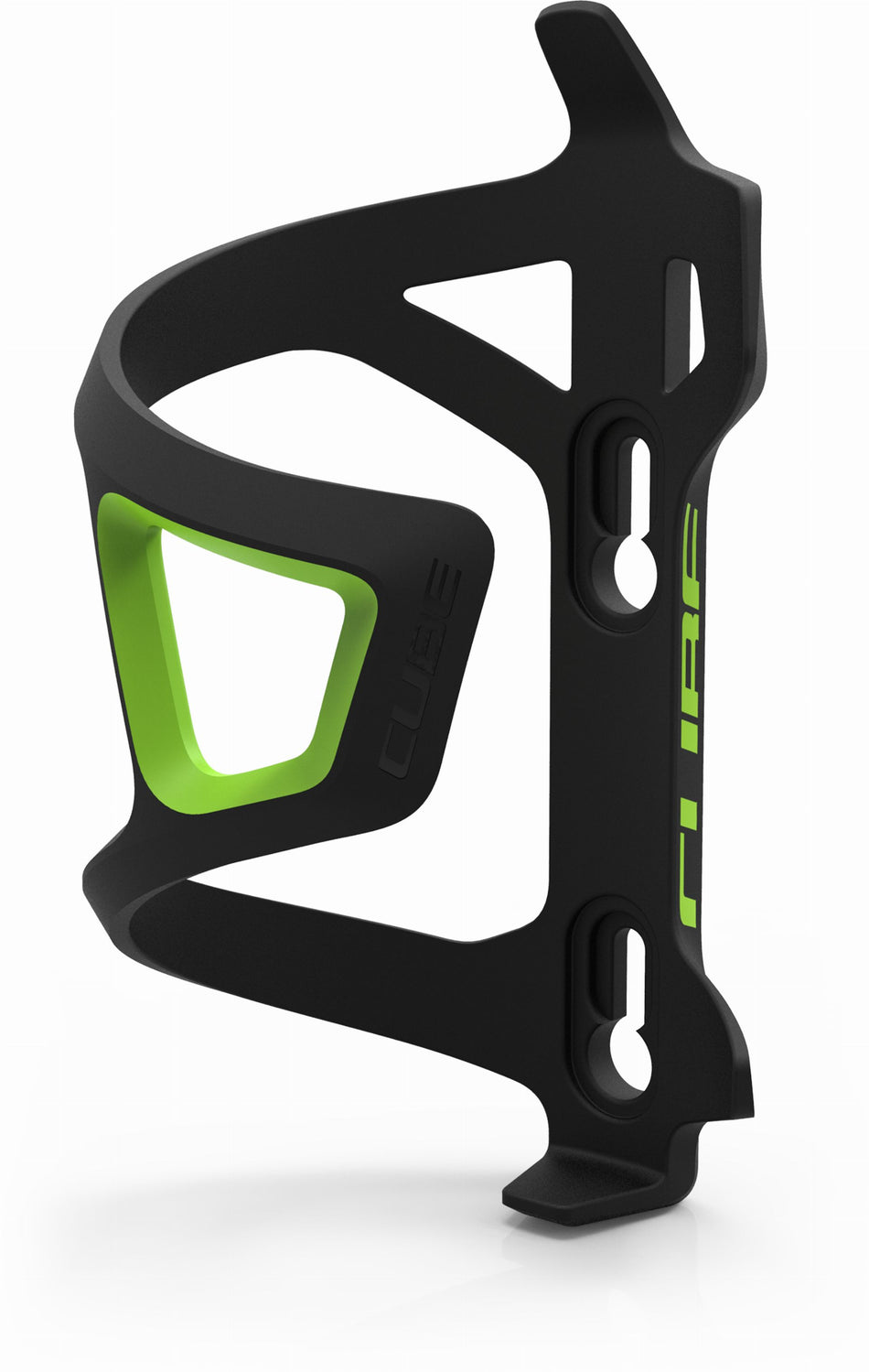 Cube HPP Sidecage Flaschenhalter black´n´green