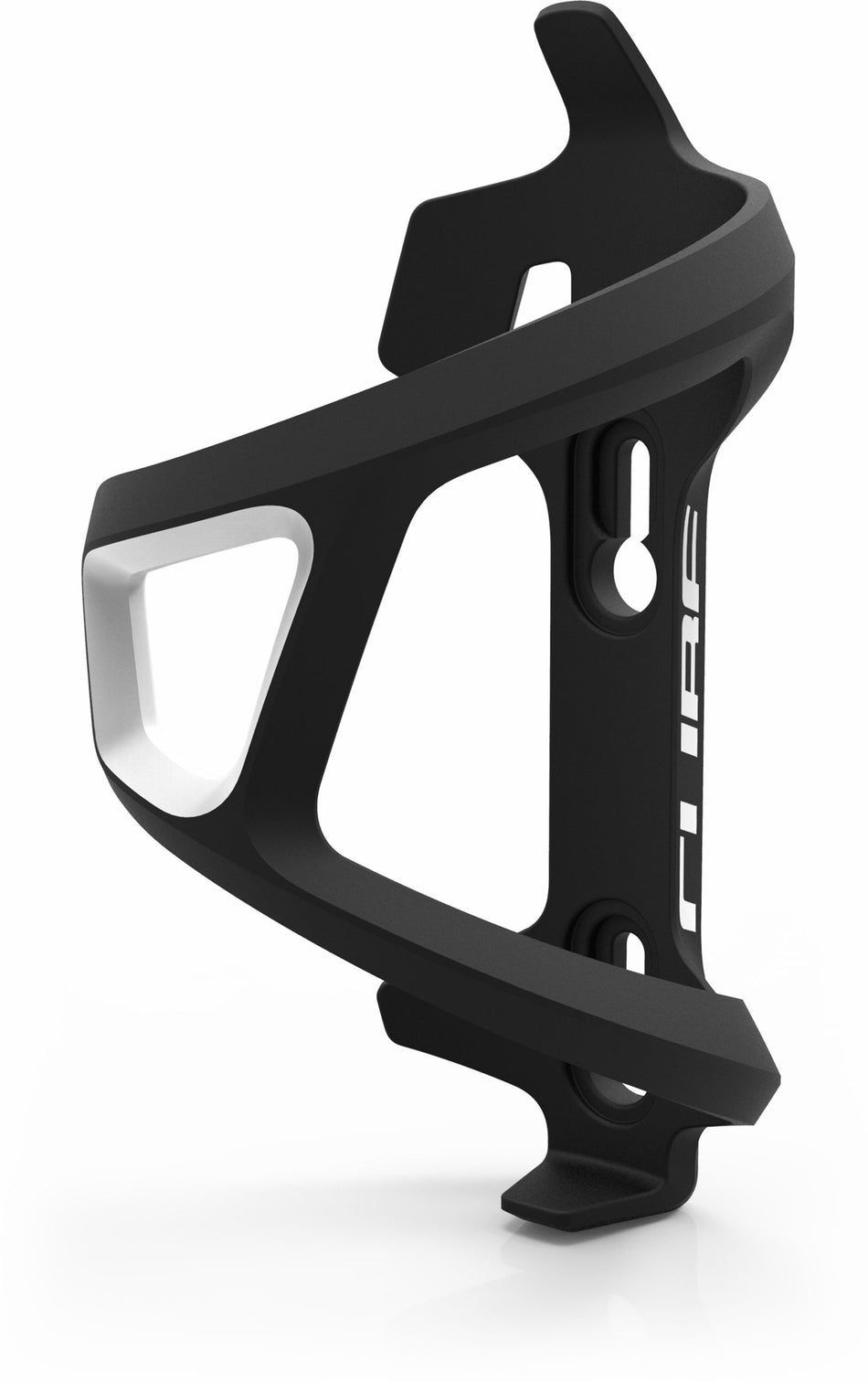 Cube HPP Left-Hand Sidecage Flaschenhalter black´n´white
