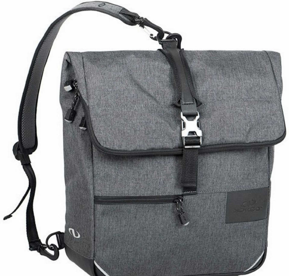 Norco Portree Gepäckträgertasche tweed grey