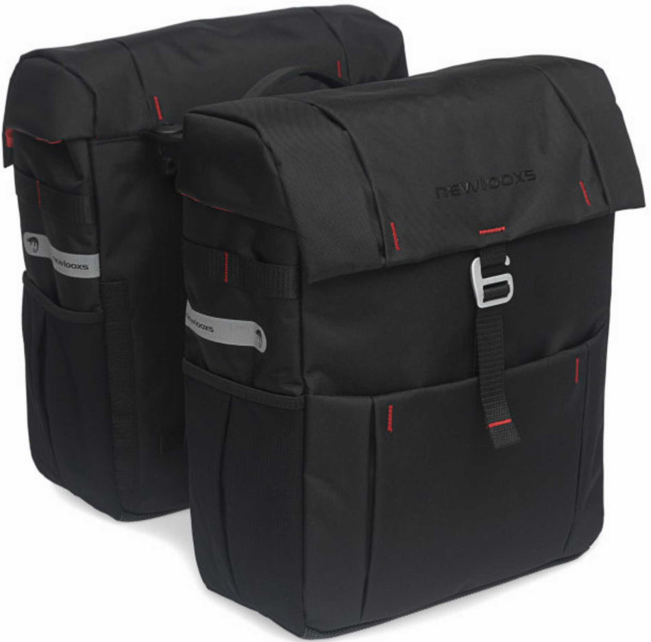 New Looxs Vigo Double Racktime II Doppelpacktasche schwarz