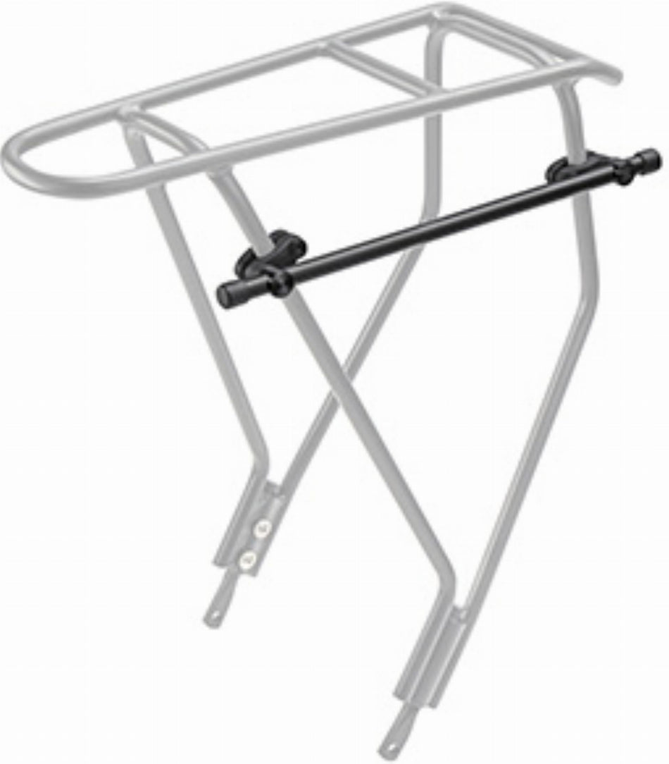 KLICKfix Xtra Rail Gepäckträgerstrebe schwarz