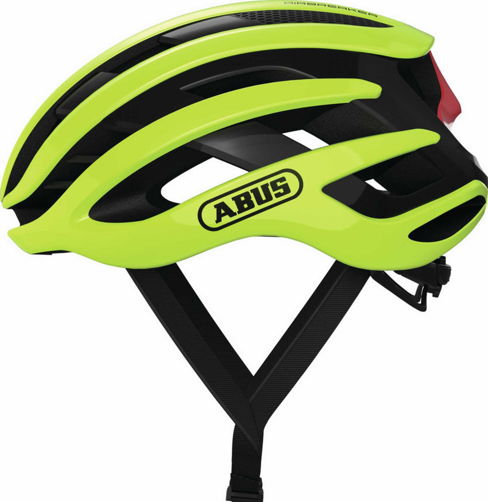 Abus Airbreaker Helm neon yellow