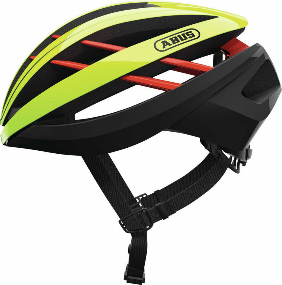 Abus Aventor Helm neon yellow