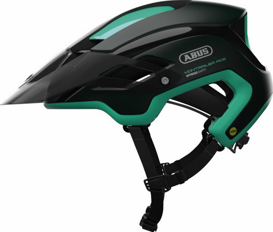 Abus MONTRAILER ACE MIPS Helm smaragd green