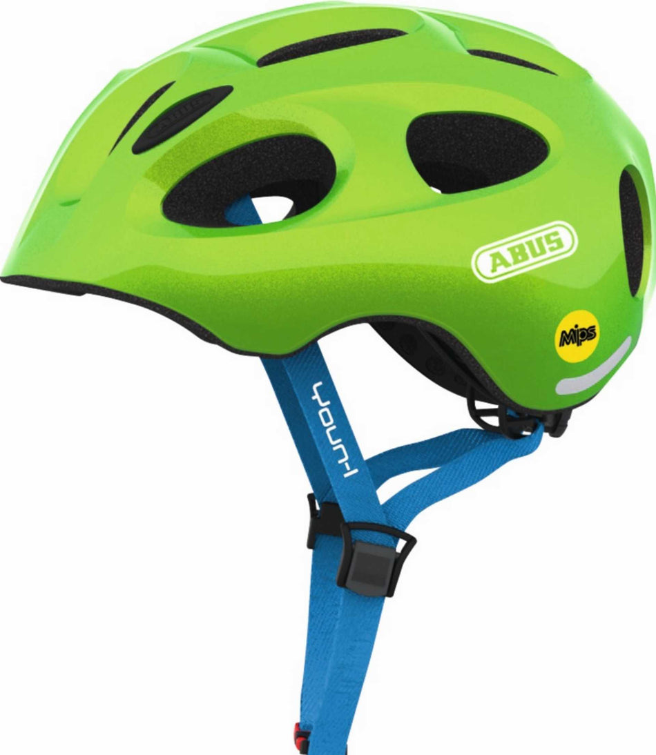 Abus Youn-I MIPS Helm sparkling green