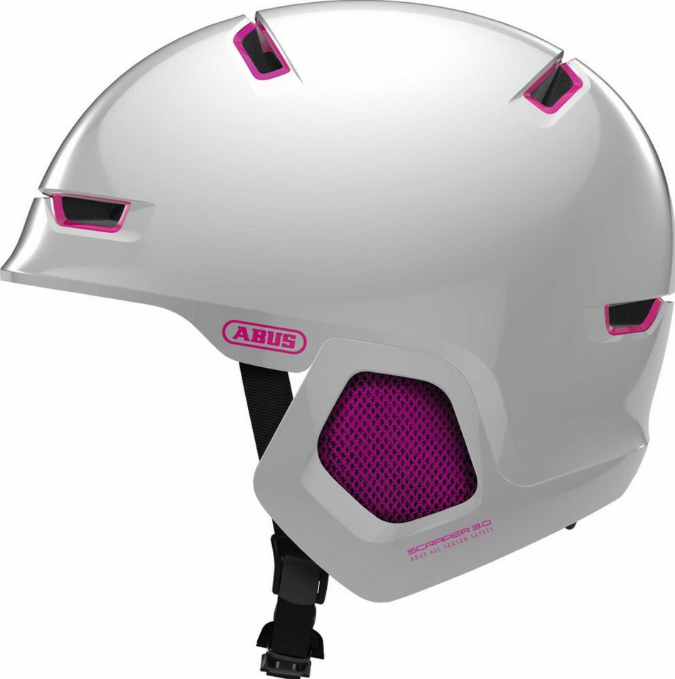 B-Ware - Abus SCRAPER 3.0 ERA Helm pearl white (Gebrauchtware)