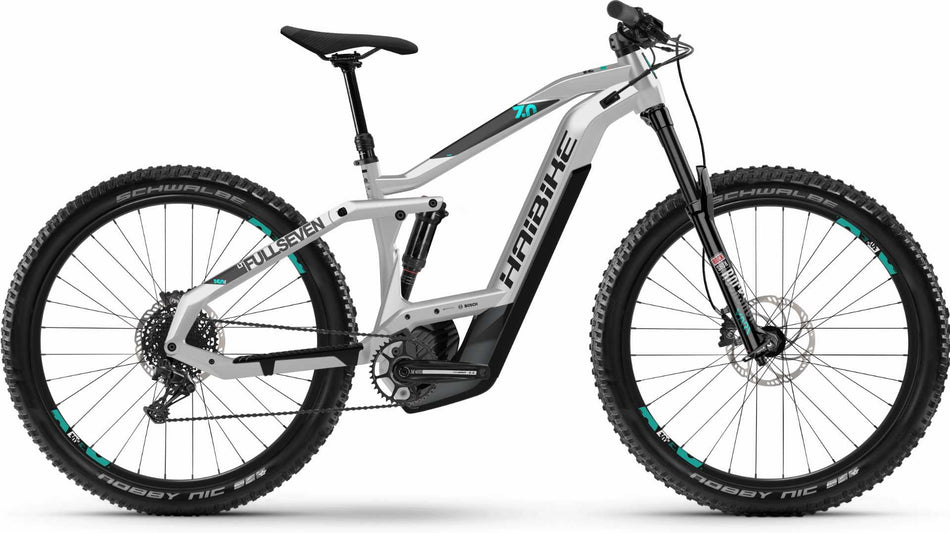 Haibike SDURO FullSeven LT 7.0 E-Bike 27,5" Schwarz/Grau/Türkis