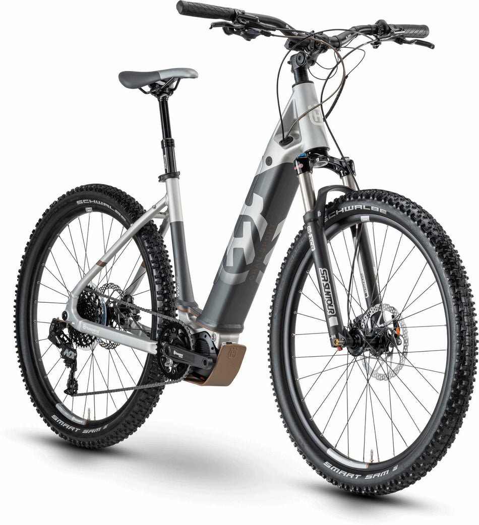 Husqvarna Gran Sport 5 E-Bike 27,5“  Silver /Anthracite / Bronte