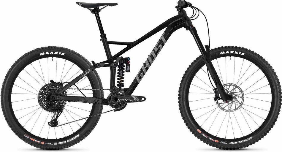 Ghost Framr 6.7 AL U 27,5" MTB-Fully jet black / urban gray