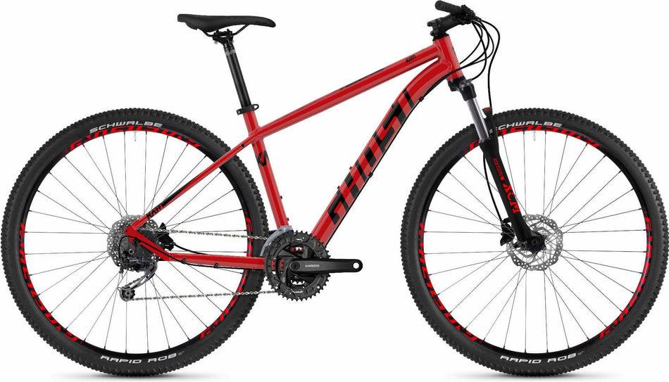 Ghost Kato 4.9 AL U 29" MTB-Hardtail riot red / night black