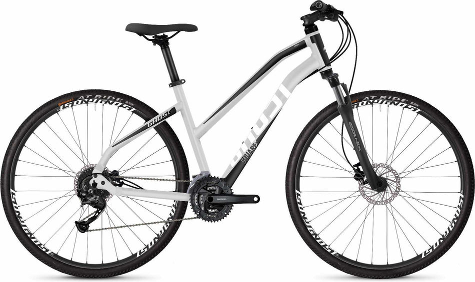 Ghost Square Cross 1.8 AL W Crossrad 28" iridium silver / jet black / star white
