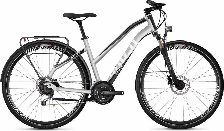 Ghost Square Trekking 4.8 AL W Trekkingrad 28" iridium silver / jet black / star white
