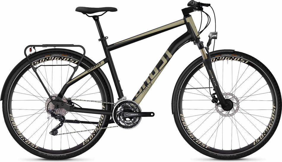Ghost Square Trekking 6.8 AL U Trekkingrad 28" jet black / ext gold