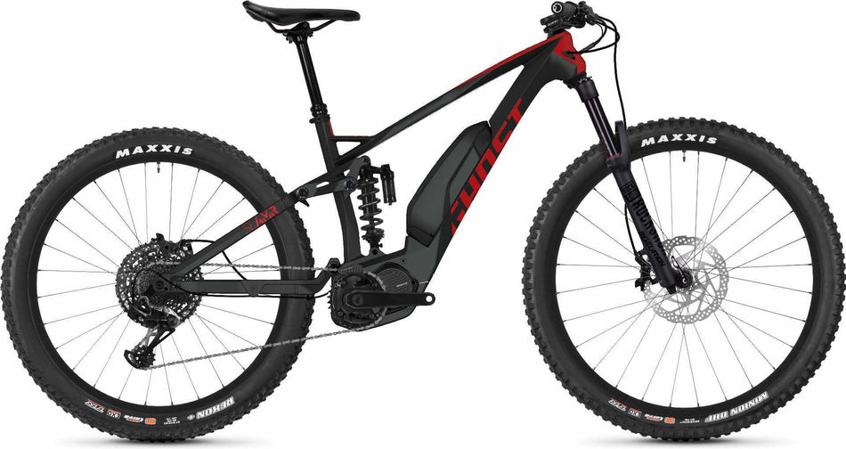 Ghost Hybride SLAMR S6.7+ LC E-Bike 29" titanium gray / riot red / star white