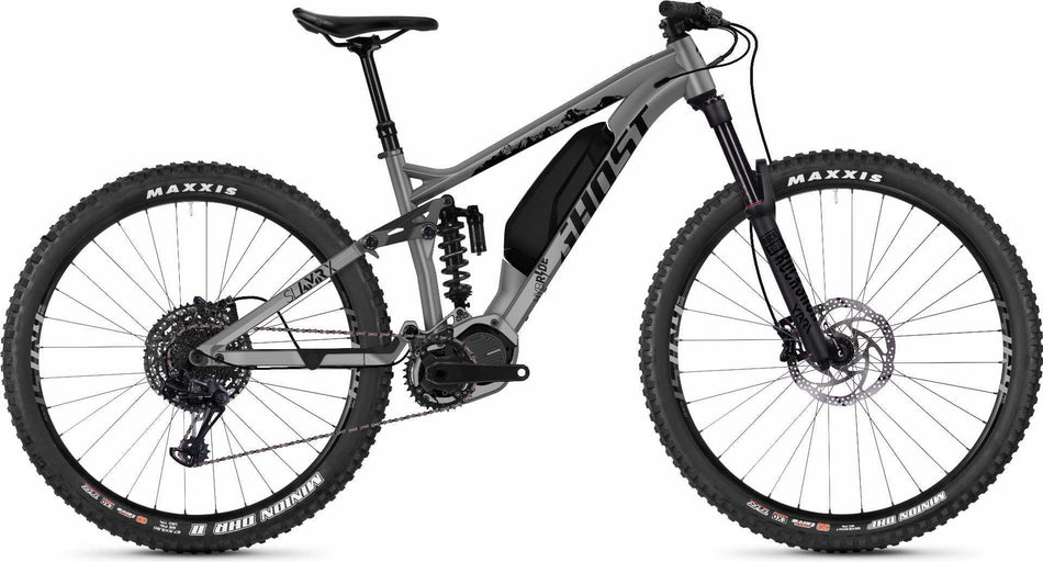Ghost Hybride SLAMR X S3.7+ AL U E-Bike 29" urban gray / jet black
