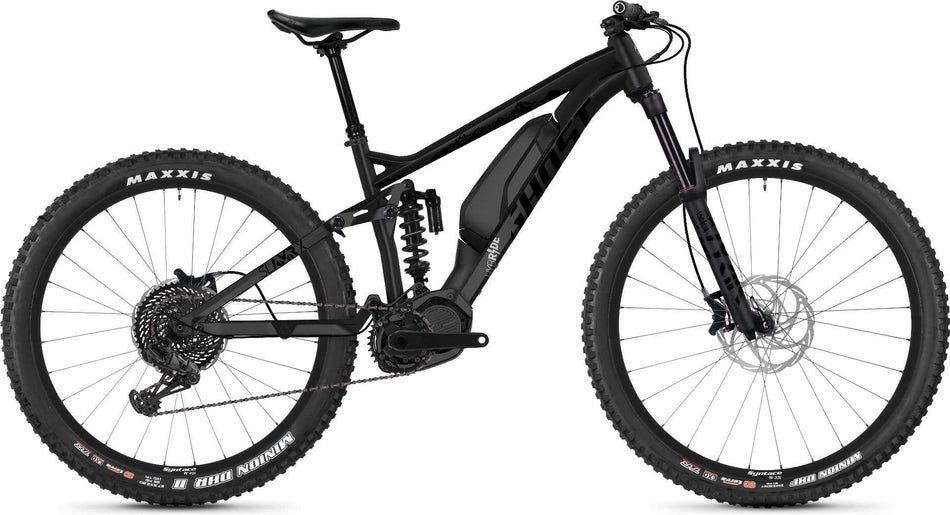 Ghost Hybride SLAMR X S4.7+ AL U E-Bike 29" night black / jet black / iridium silver