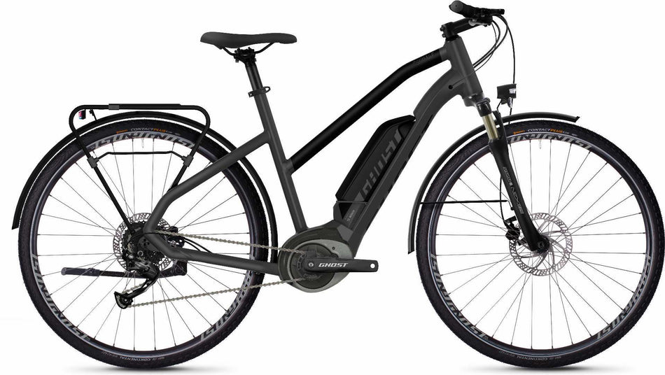 Ghost Hybride Square Trekking B1.8 AL W E-Bike 28" titanium gray / jet black / iridium silver