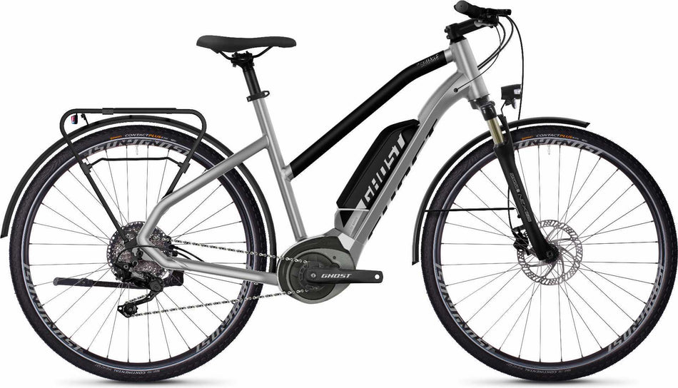 Ghost Hybride Square Trekking B2.8 AL W E-Bike 28" iridium silver / jet black