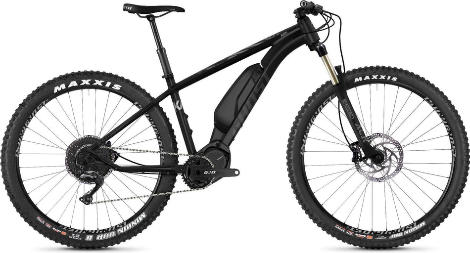 Ghost Hybride Kato X S5.7+ AL U E-Bike 29" night black / jet black / iridium silver