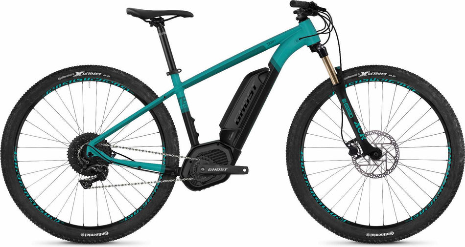 Ghost Hybride Teru B4.9 AL U E-Bike 29" electric blue / jet black / shadow blue