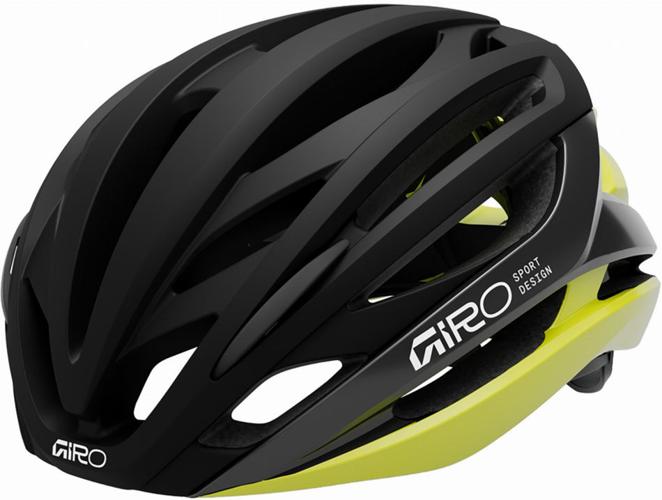 Giro Syntax Mips Rennrad-Helm matte black/hi viz