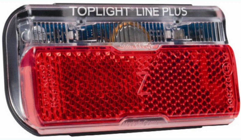 Busch & Müller Toplight Line permanent Batterie Gepäckträger-Rücklicht