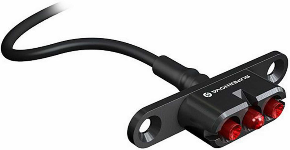Supernova E3 Tail Light 2 LED-Rücklicht schwarz