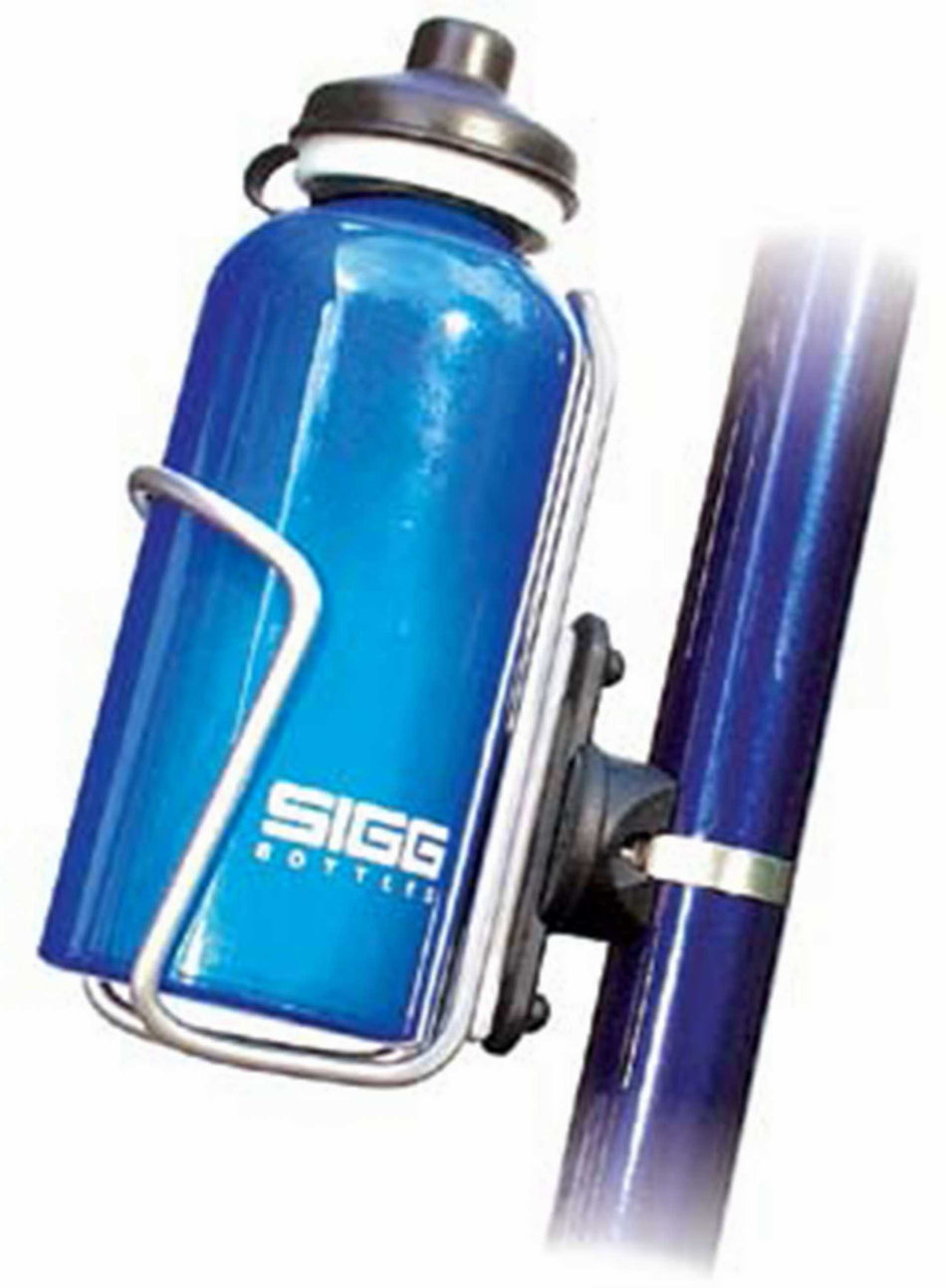 KLICKfix Bottlefix Flaschenhalter-Adapter schwarz