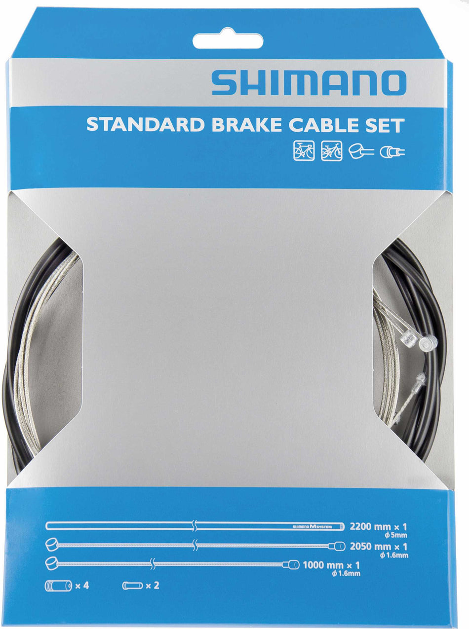 Shimano Road/MTB Stahl Bremszugset