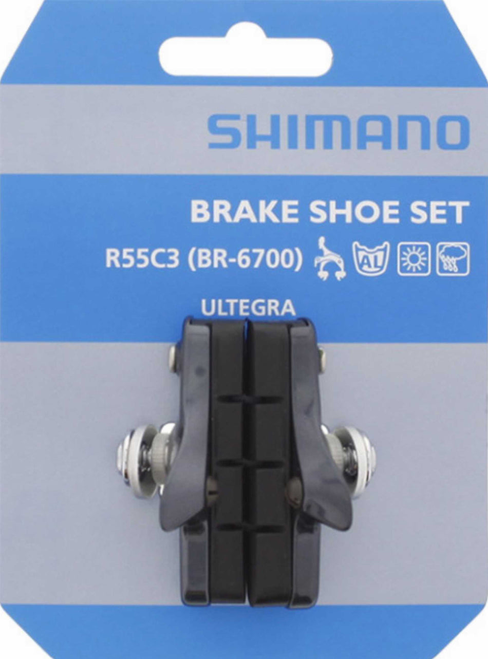 Shimano Ultegra BR-6700 R55C3 Road Bremsschuhe silber