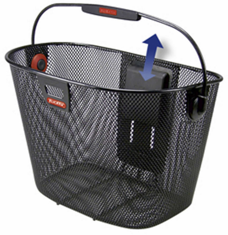 KLICKfix Unilux Fahrrad/Lenkerkorb schwarz