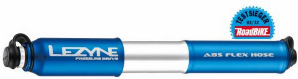 Lezyne Pressure Drive Handpumpe blue