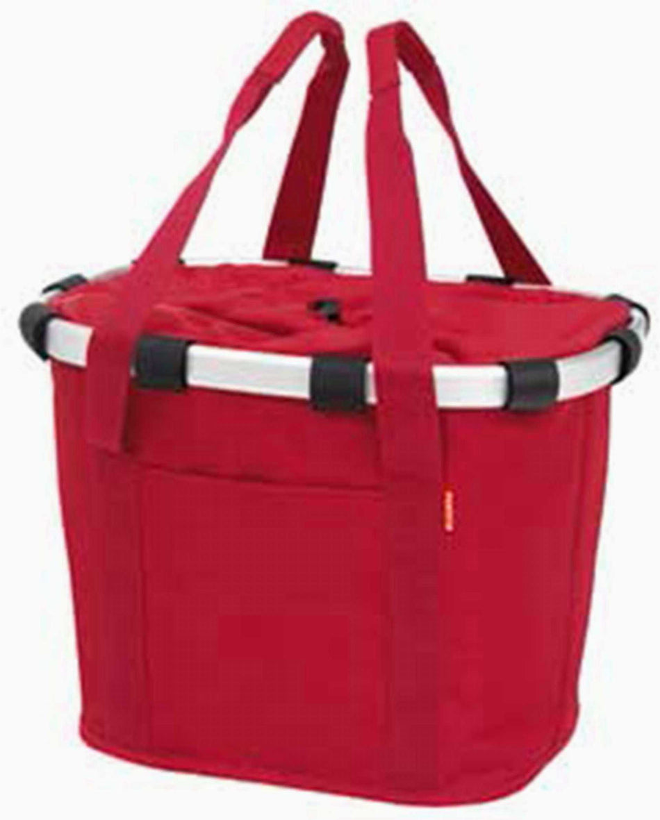 KLICKfix Reisenthel Bikebasket Lenkertasche mit Aluminumrahmen Rot