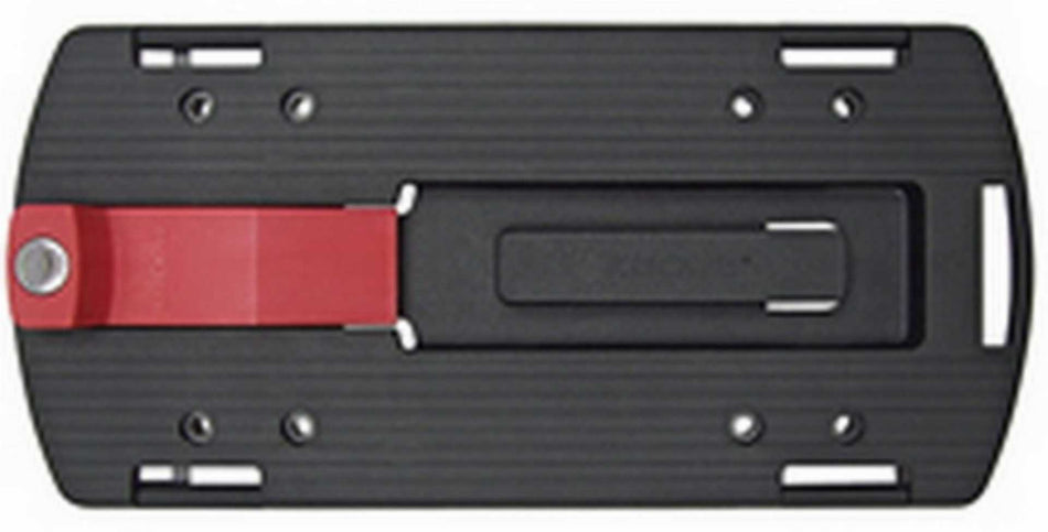 KLICKfix GTA Gepäckträger-Adapterplatte schwarz