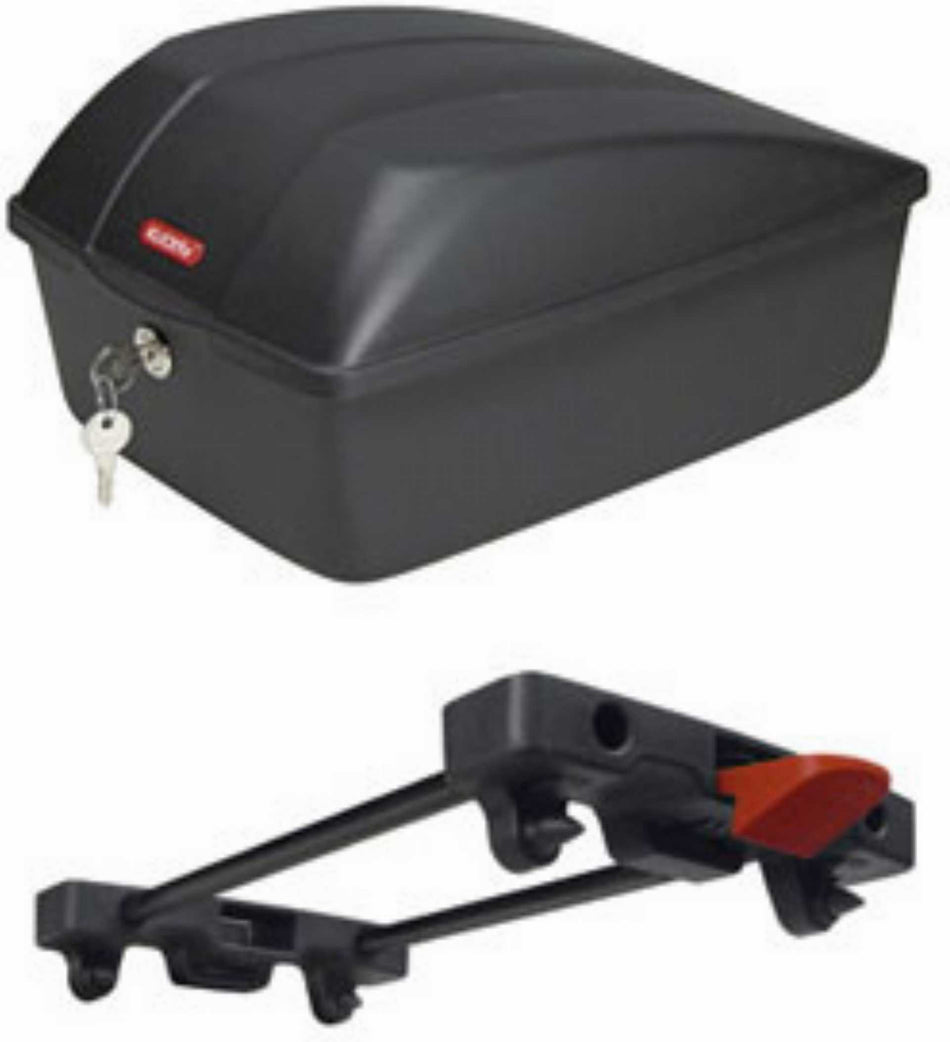 B-Ware - Klickfix Bike Box 12 l für Racktime schwarz (Gebrauchtware)