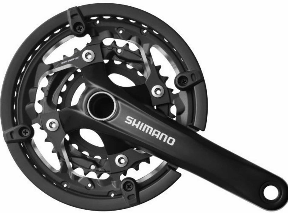 B-Ware - Shimano FC-T551 Trekking Kurbelgarnitur 3x10-fach schwarz (Gebrauchtware)