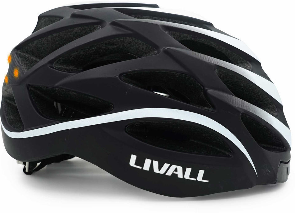 B-Ware - Livall BH62 NEO Helm + BR 80 Fernbedienung schwarz/weiß L (55-61 cm) (Gebrauchtware)