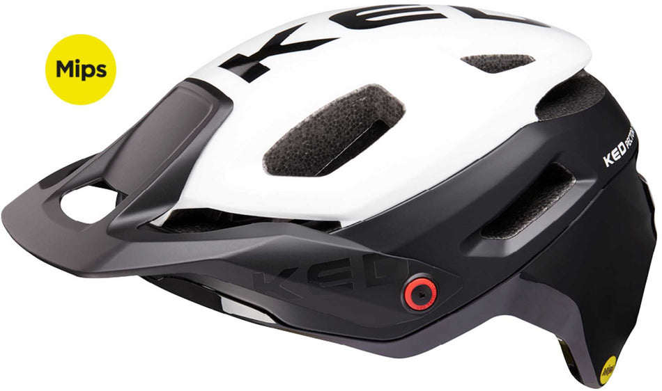 KED Pector ME-1 MTB-Helm black white