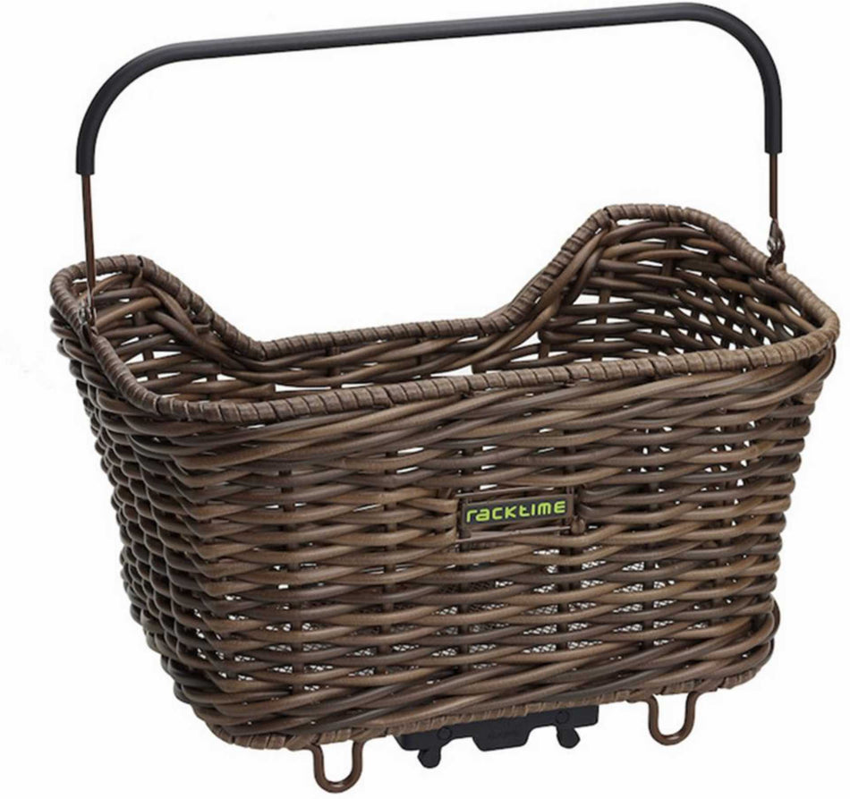 Racktime Baskit Willow Gepäckträgerkorb schwarz